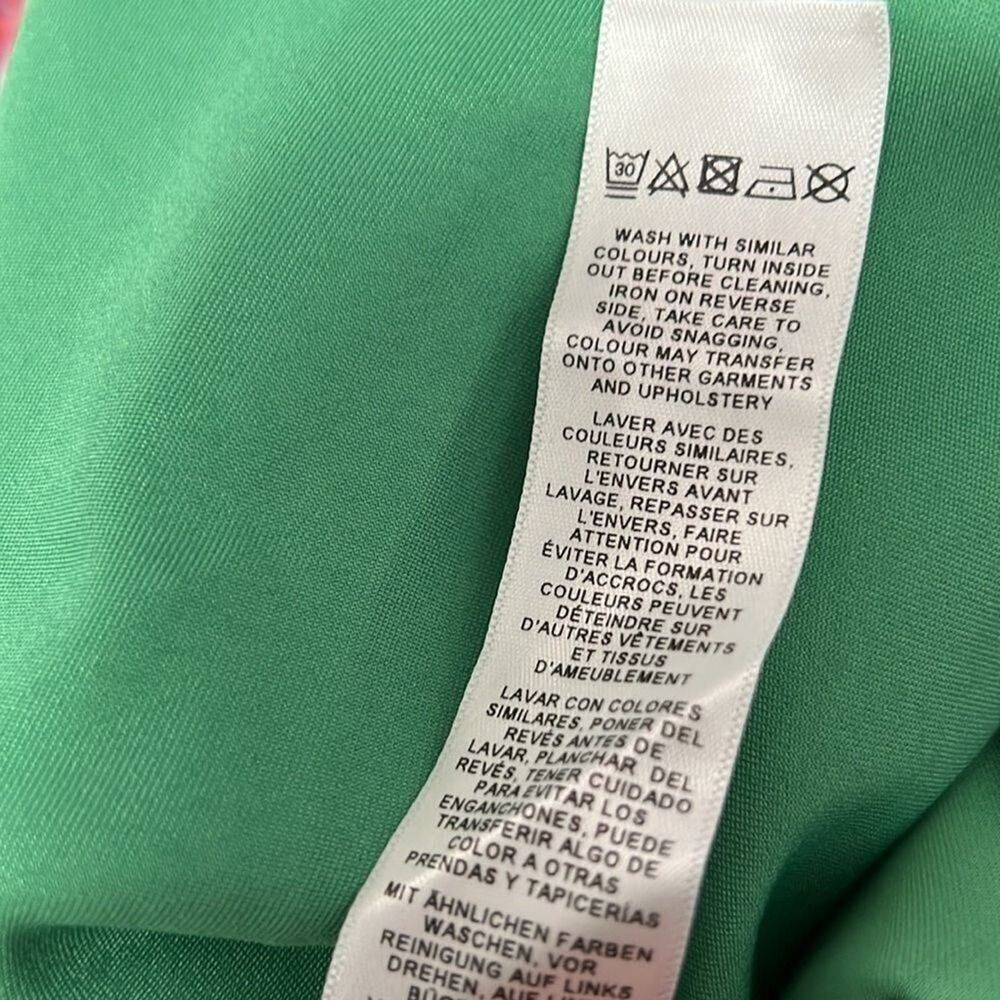 ASOS GREEN PARTY SLIP DRESS SIZE 8 - Picture 7 of 10